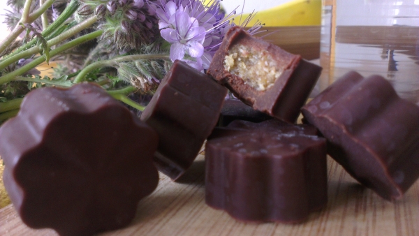 Čokoládové pralinky s griliášem