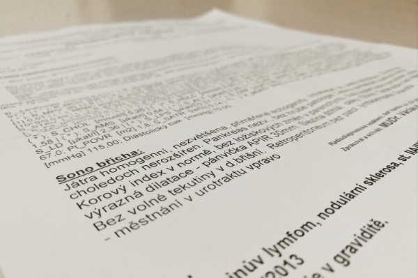 Kontrolní hlášení: nervy v kýblu