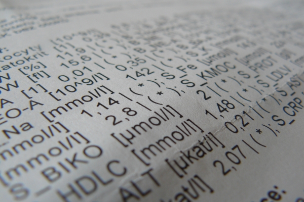 Kontrolní hlášení - zase rentgen a bonusové testy (nejen) pro vegany