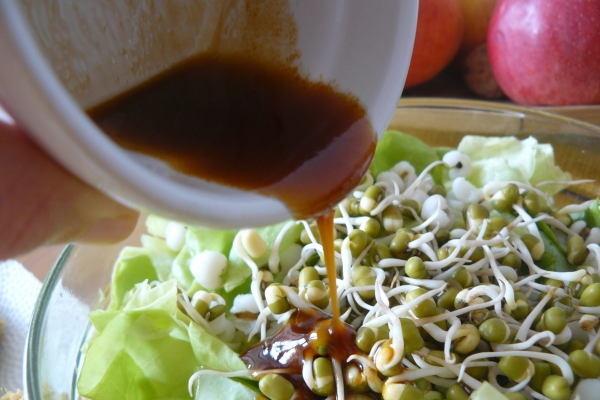 Salátová zálivka pěti chutí