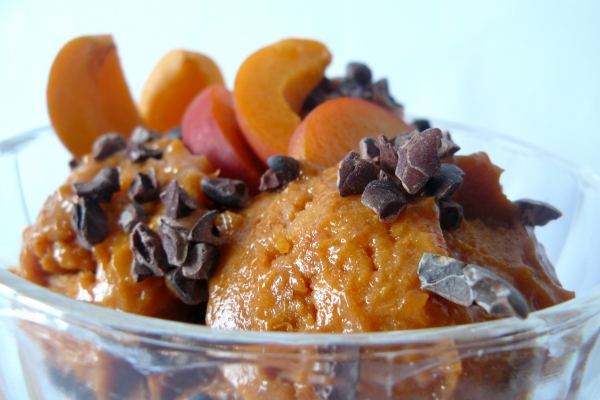 Osvěžující meruňkový sorbet