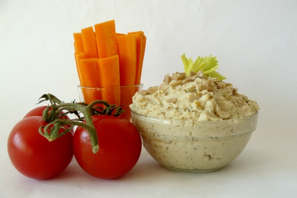 Světlá fazolová pomazánka dobré nálady